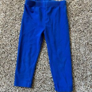Hanna Andersson Vibrant Blue Kids Leggings